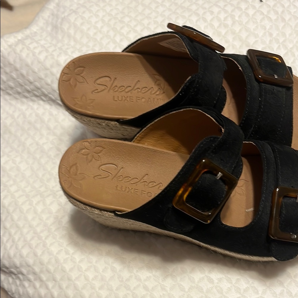 Skechers Women's Black Sandals